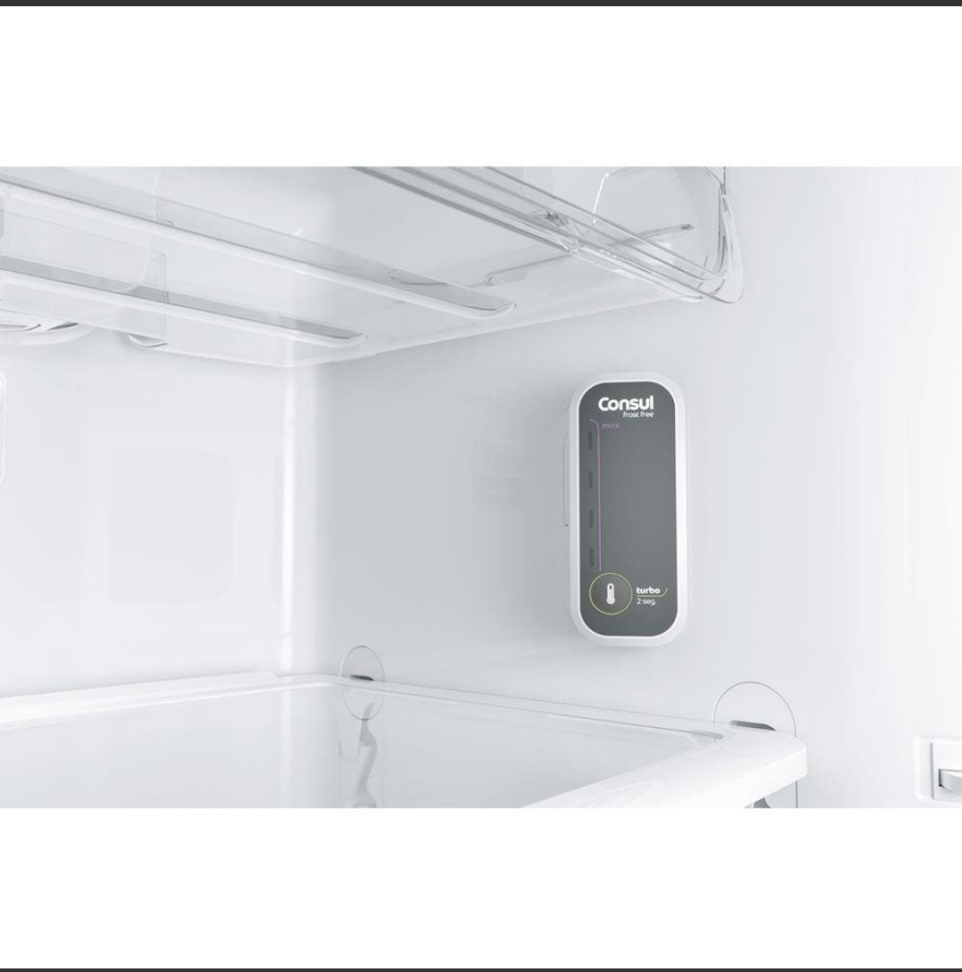 GELADEIRA CONSUL 340 LITROS INOX CRM39AK - #4