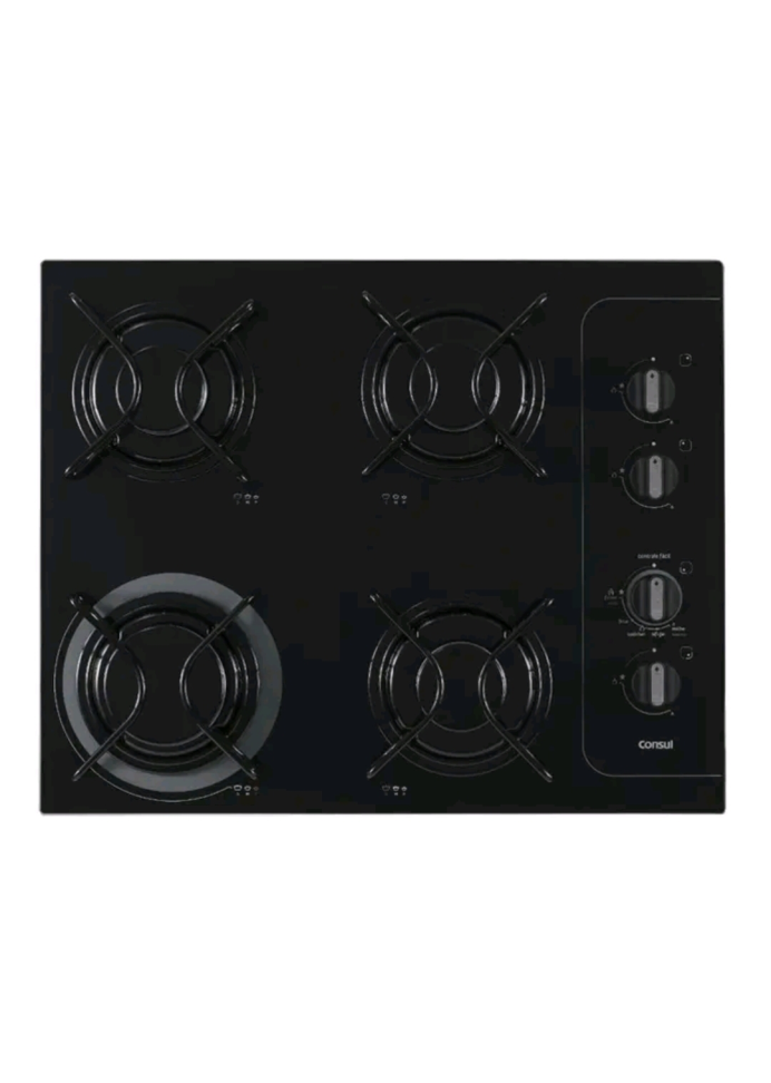 Cooktop 4 Bocas Consul à Gás Facilite CD060 Bivolt, Preto - #3
