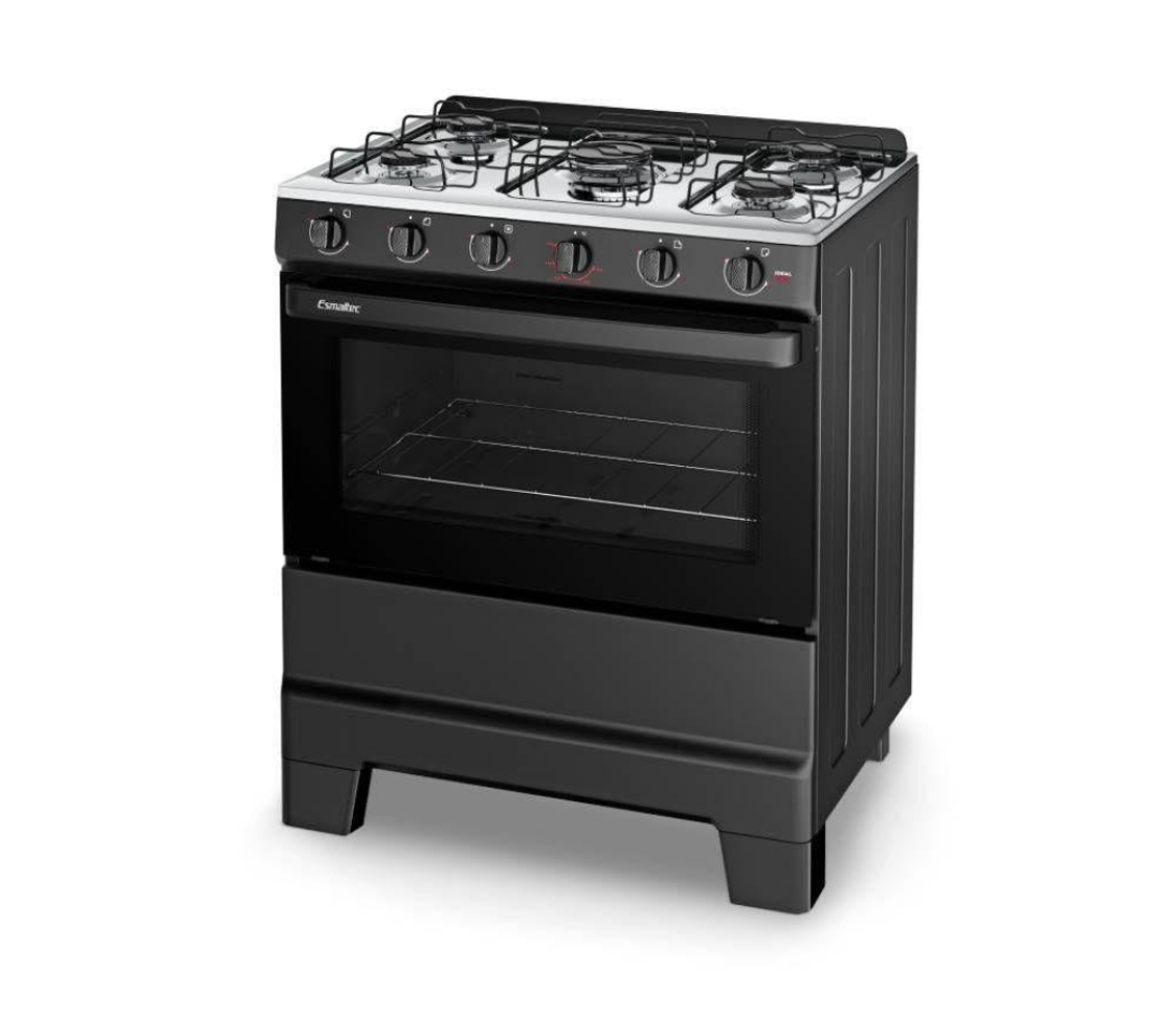 FOGÃO ESMALTEC 5 BOCAS 5120 PRETO - #2