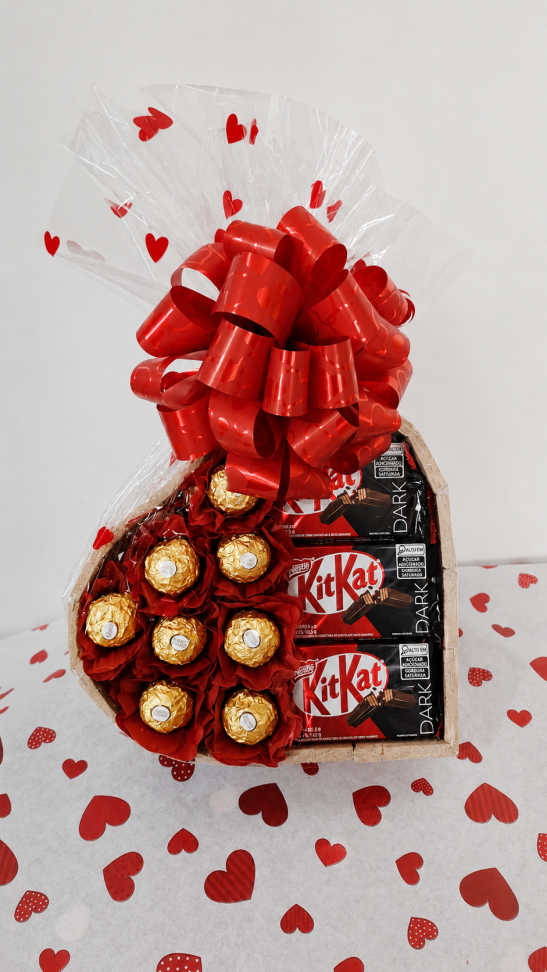 Cesta com Chocolate