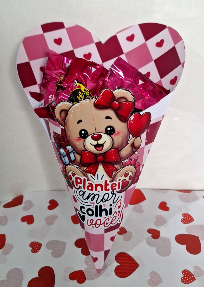 Cone com Chocolates