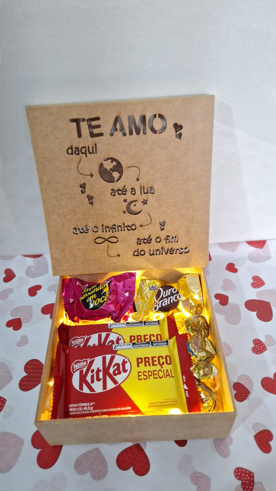 Caixinha de Mdf Frases