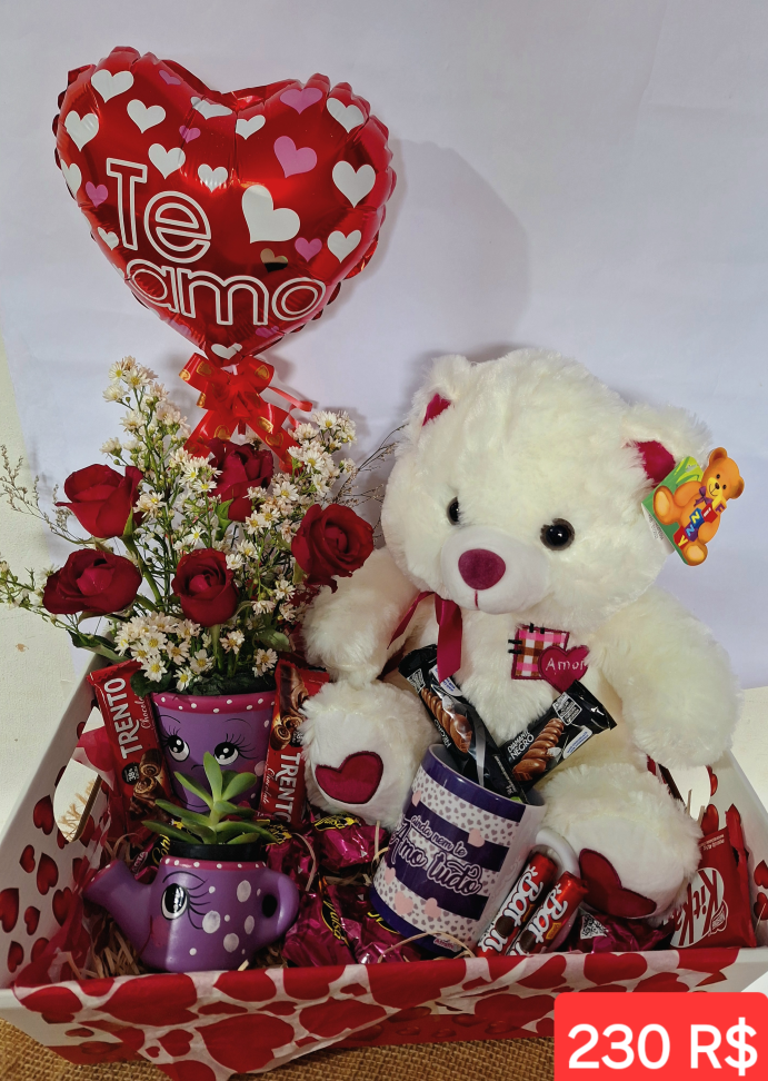 Cestas com Urso Amor - #2