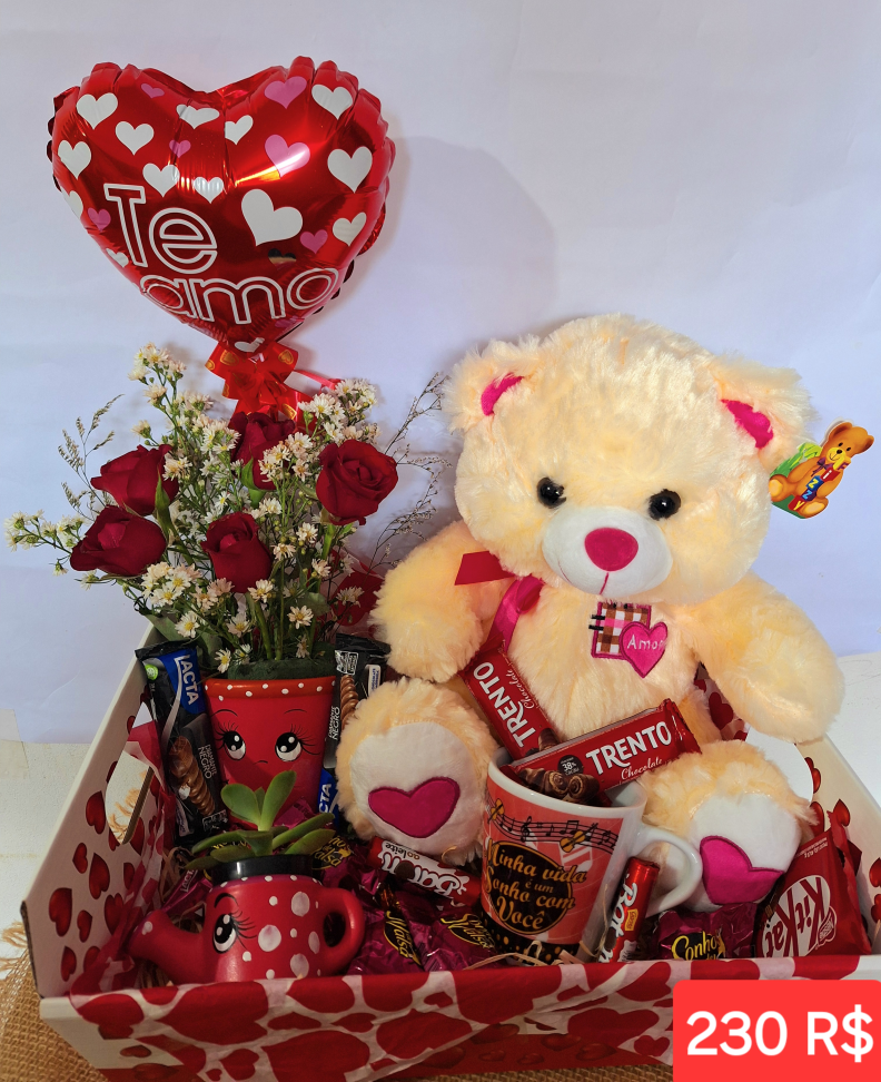 Cestas com Urso Amor - #3