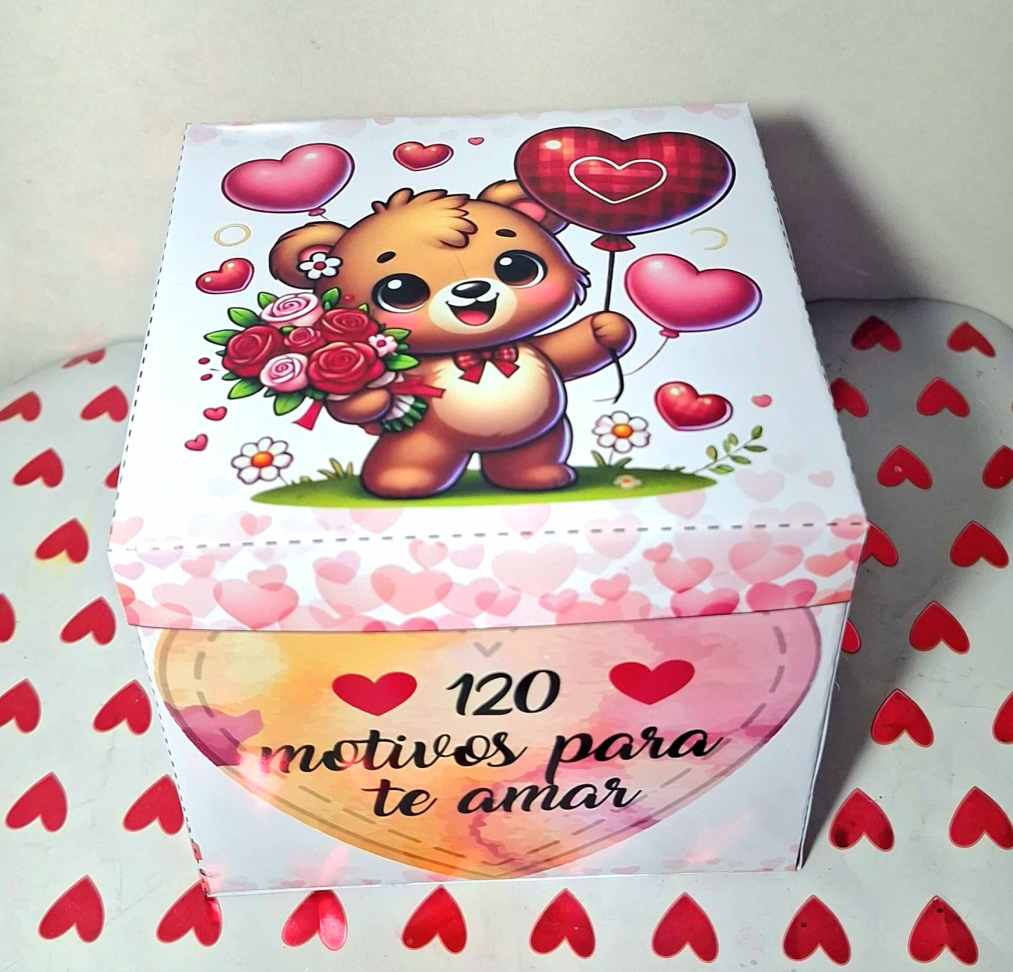 Caixinha 120 Motivos Para Te Amar