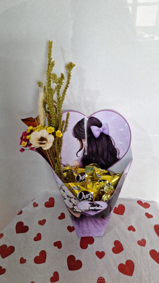 Cone Com Mine Arranjo De Flor Artificial - #1