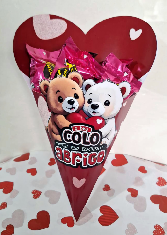 Cone com Chocolates - #3