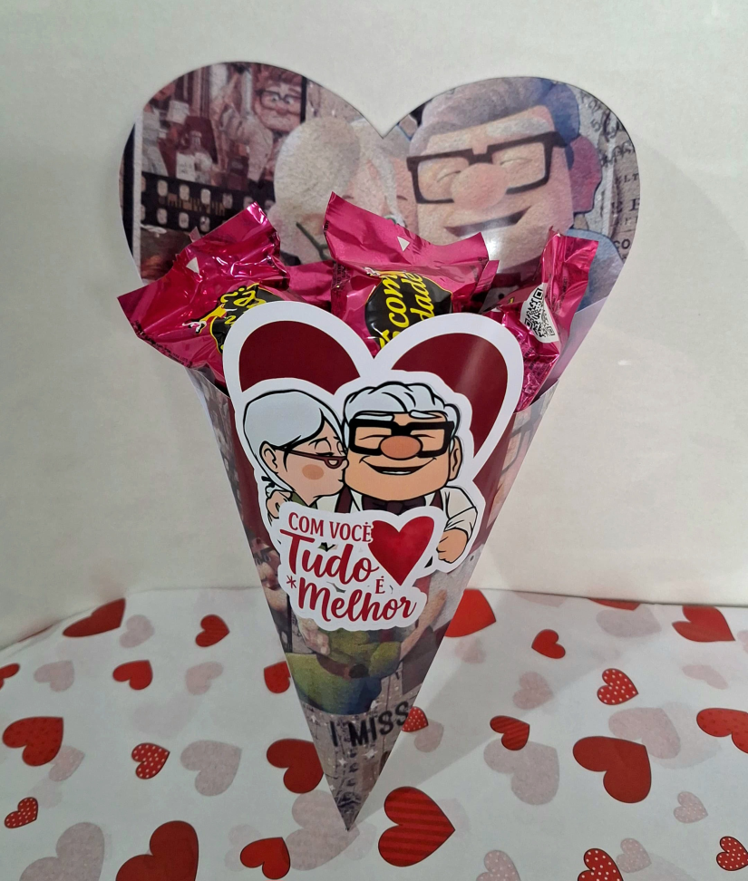 Cone com Chocolates - #5