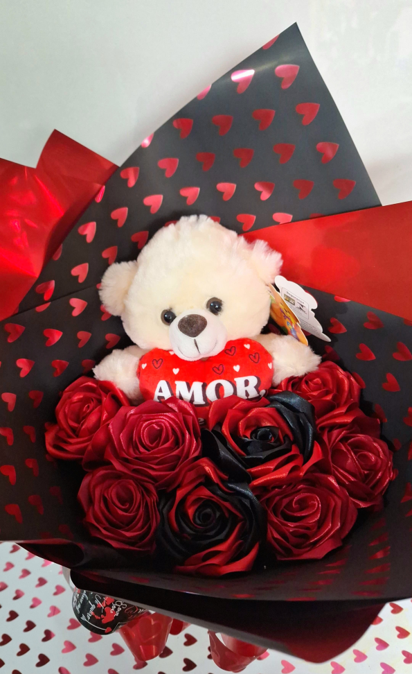Buquê com Urso