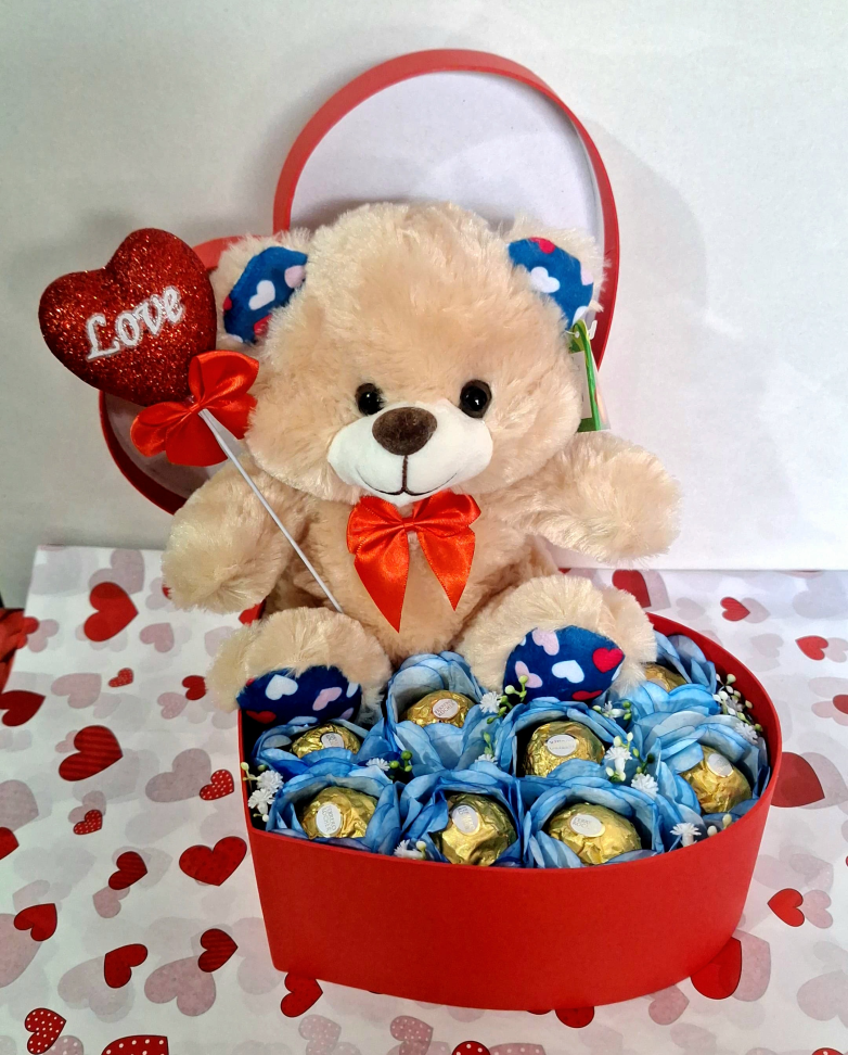 Box Ursinho Azul