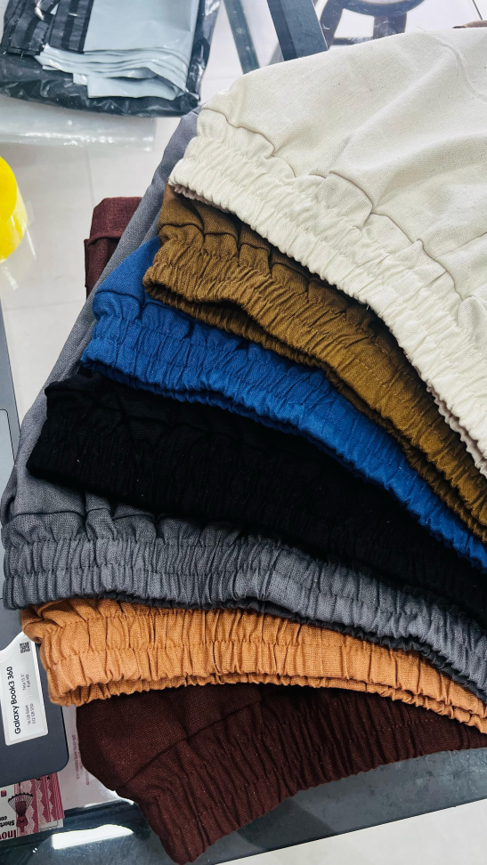 Short de linho barra dobrada - #2