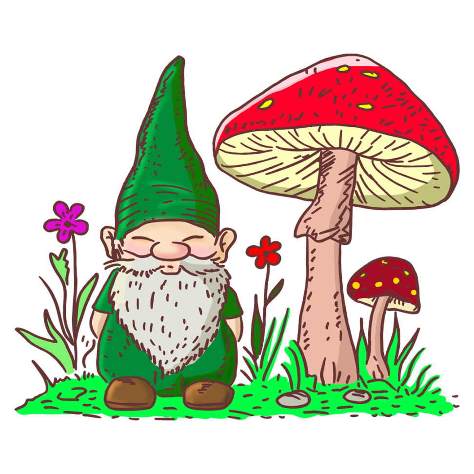 ARTE  GNOMO COR - #2
