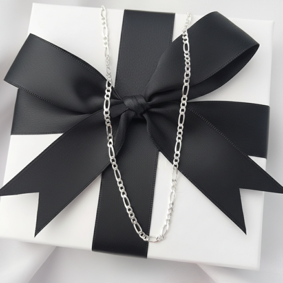 Corrente Masculina 3x1 Fígaro 3mm em Prata 925 – 60 cm - #2