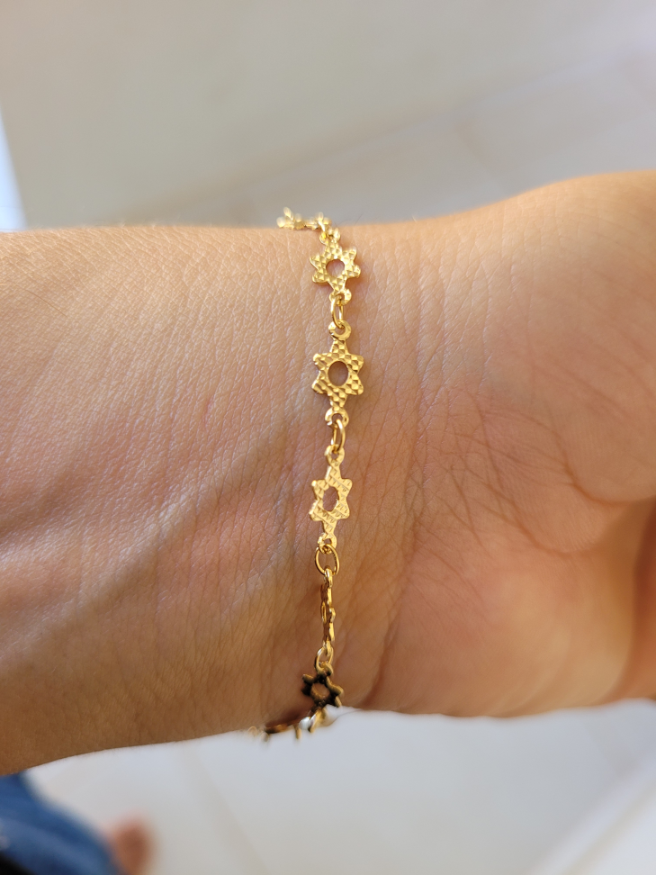 Pulseira mini flores - #2