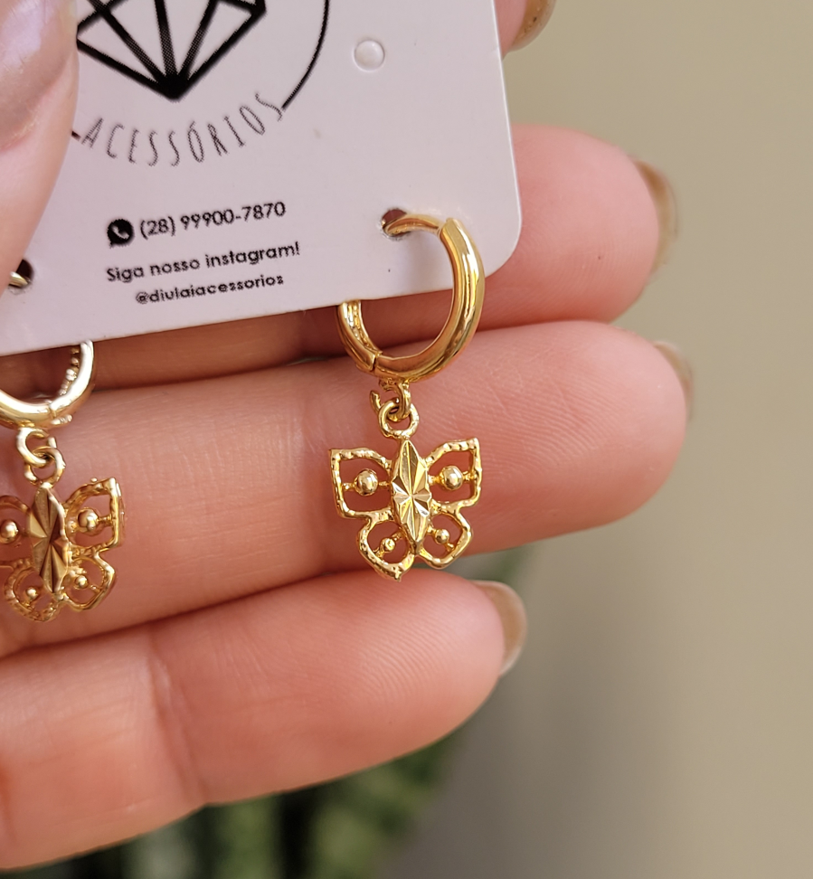 Argola Borboleta - #2