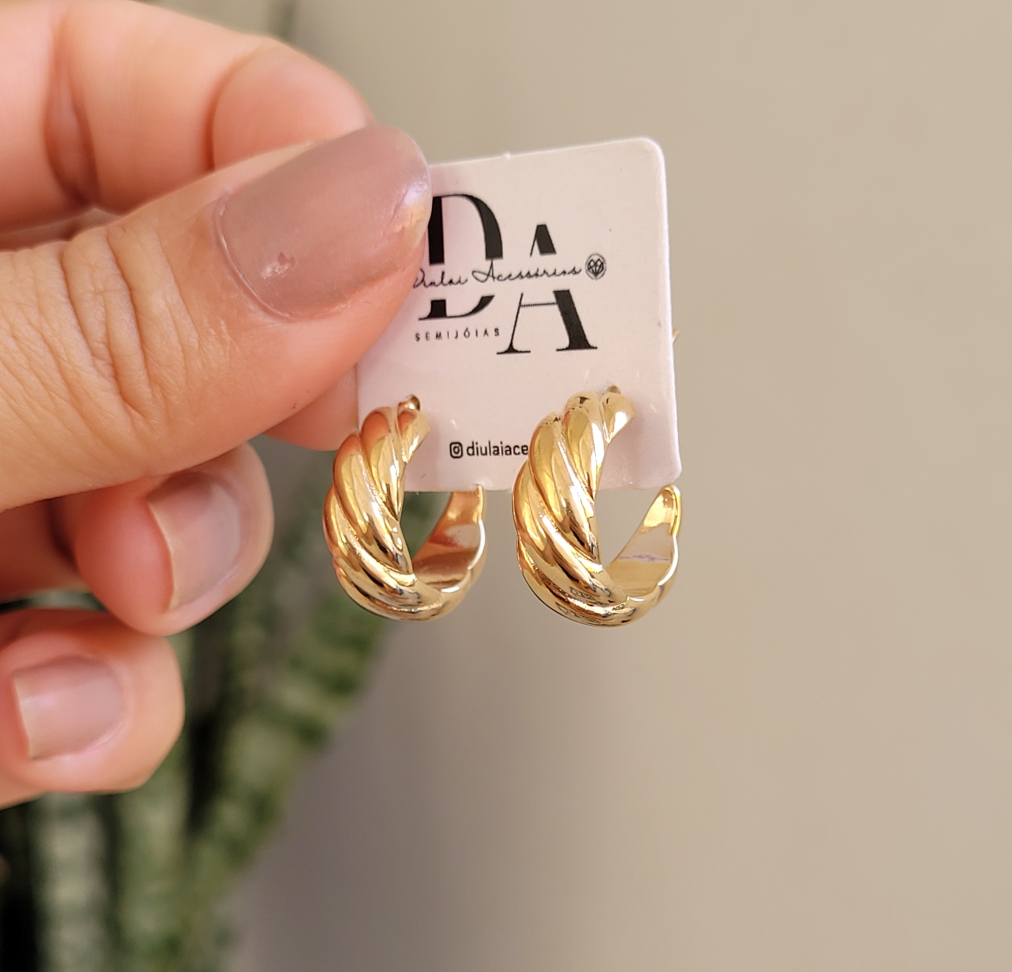 Argola Croissant - #1