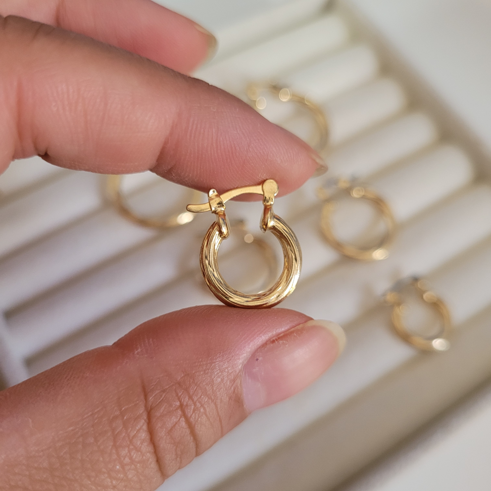 Argola torcida P - #2