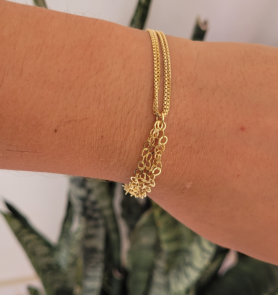 Pulseira correntes - #3