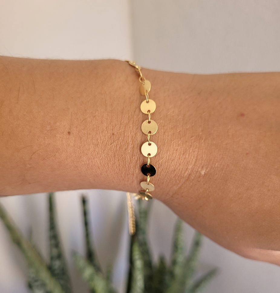 Pulseira medalinhas - #1