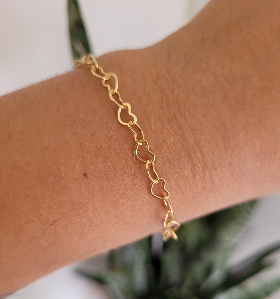 Pulseira Elos Coração - #1