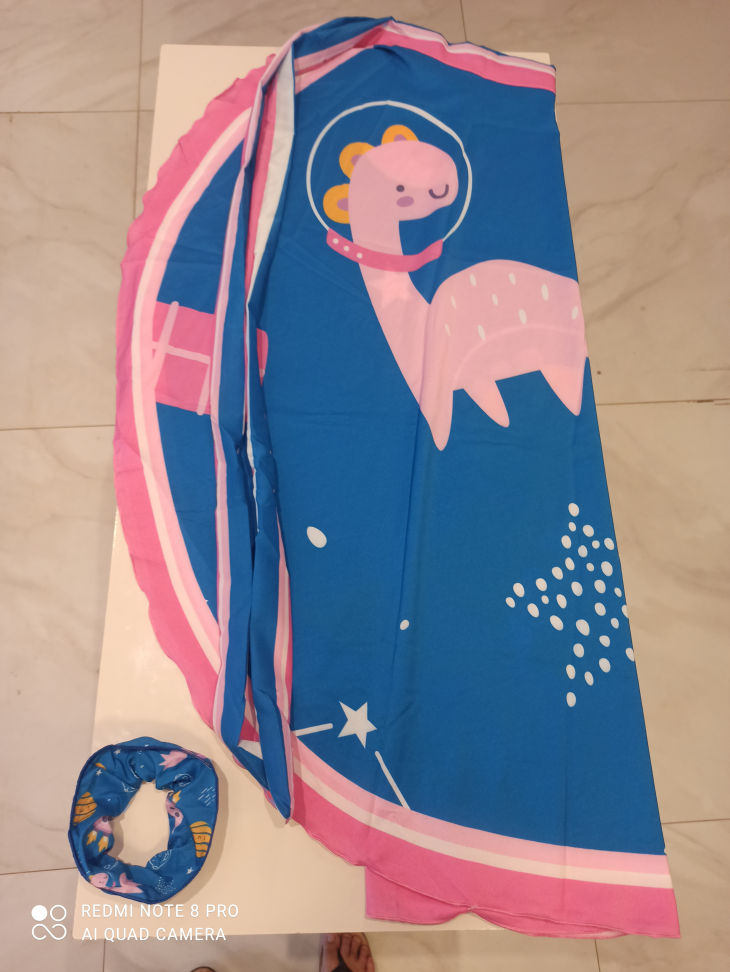 Saía envelope pareô longa Juvenil - #1