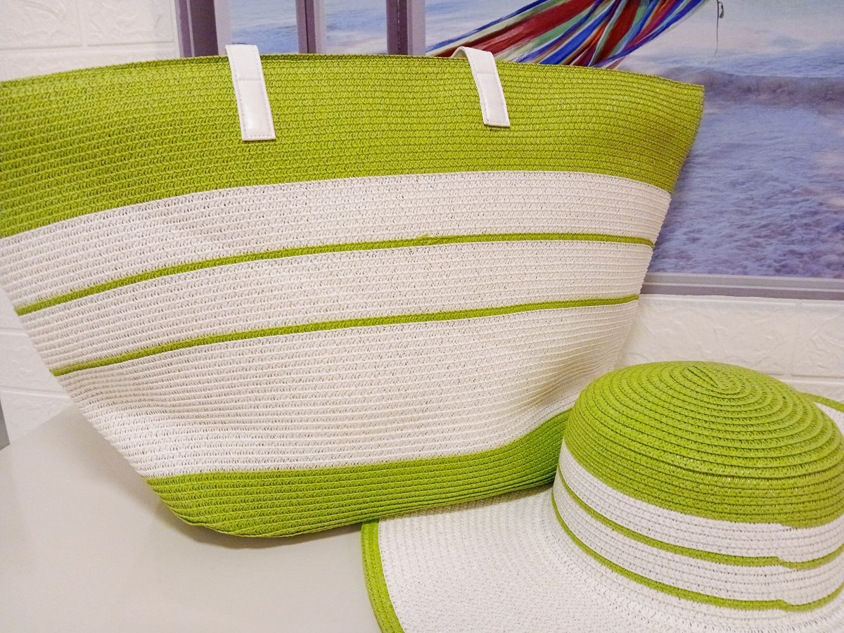 Conjunto de bolsa e chapéu - #6