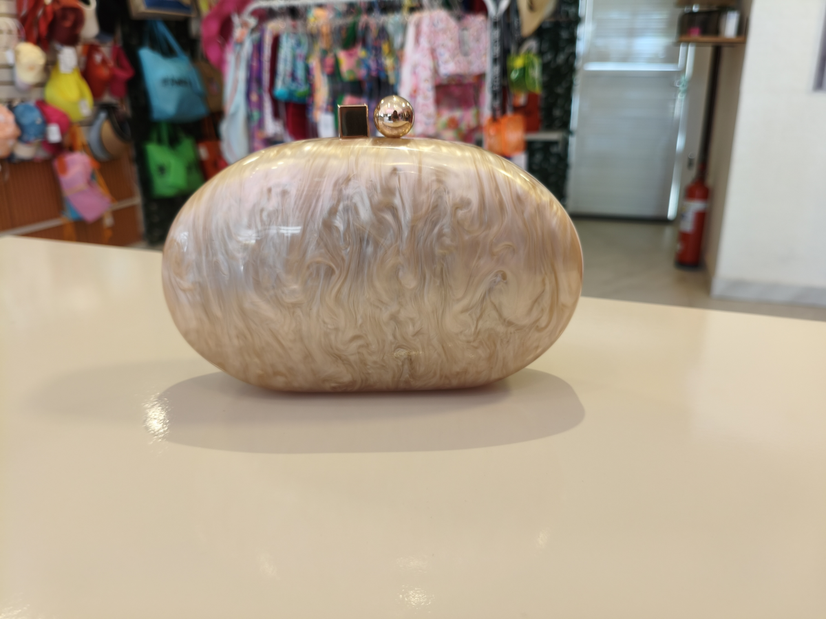 Bolsa madrepérola oval - #1