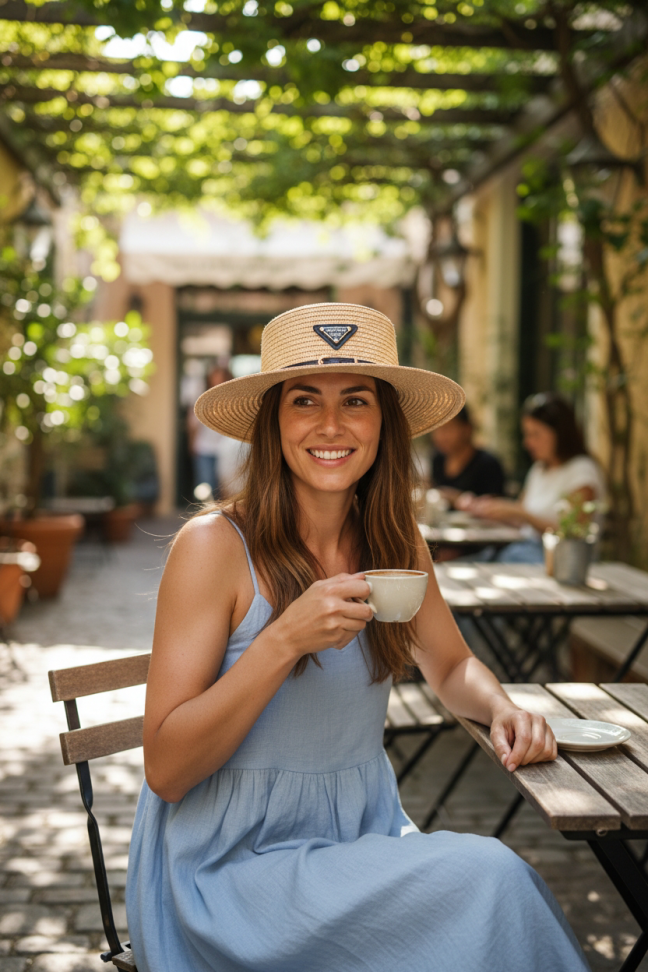 Chapéu Paris com cinto - #1