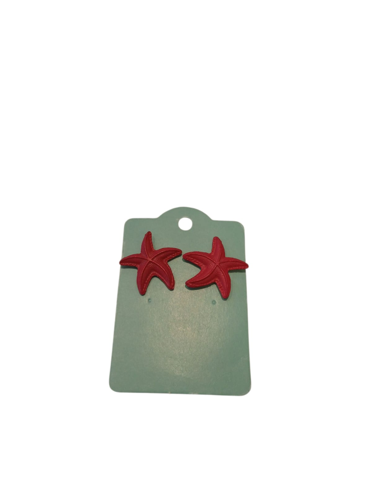 Brinco estrela de metal - #7