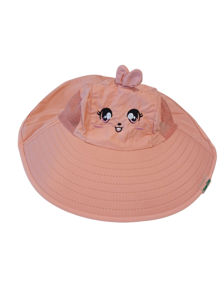 Chapéu com proteção infantil