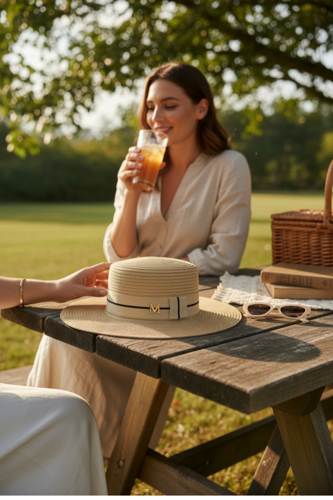 Chapéu Paris faixa listrada - #3