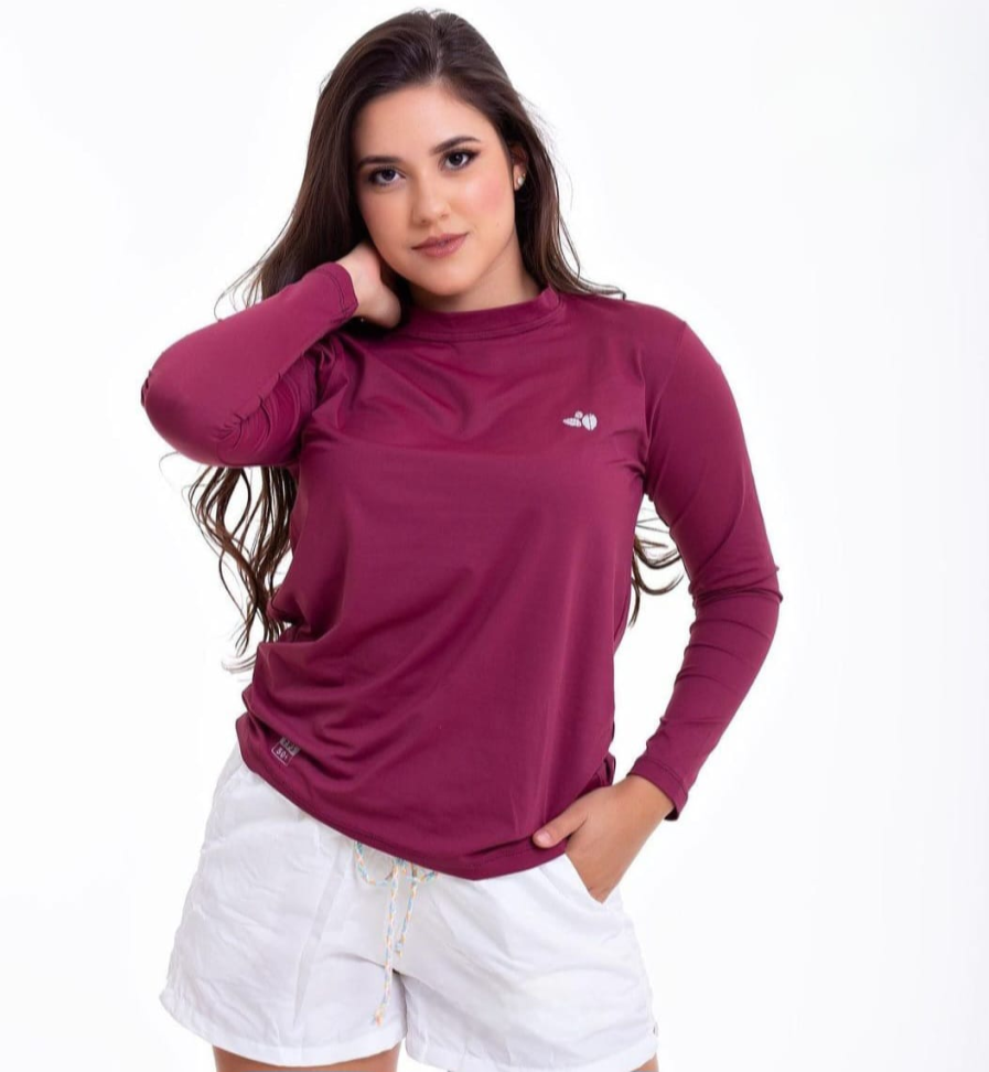 Camisa uv feminina - #1