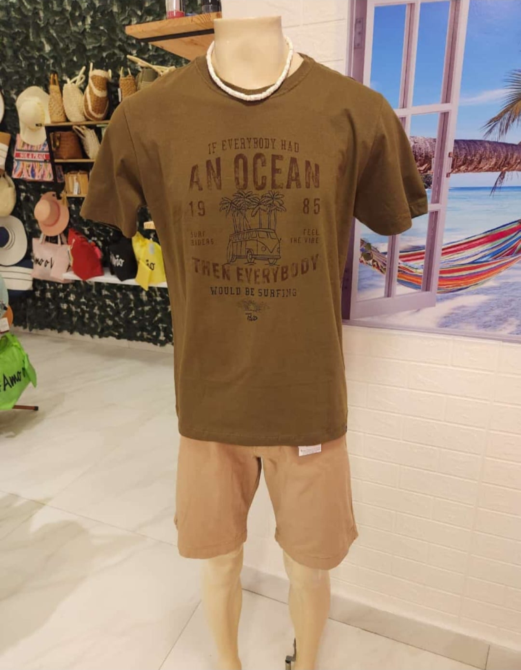 Camisa ocean 100% algodão - #2
