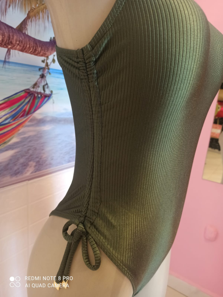 Maiô canelado com bojo - #2