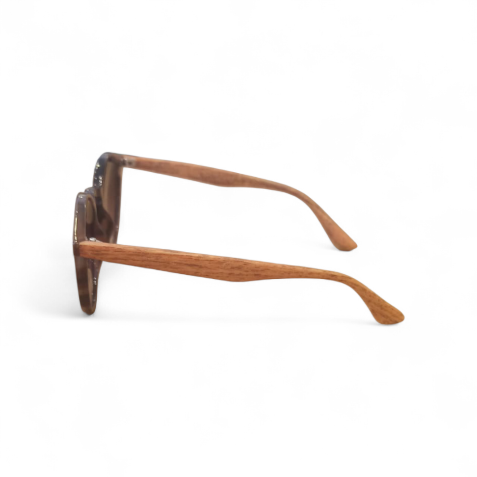 Óculos de sol haste madeira - #2