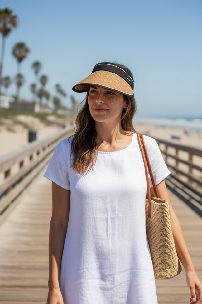 Viseira aba grande - #1