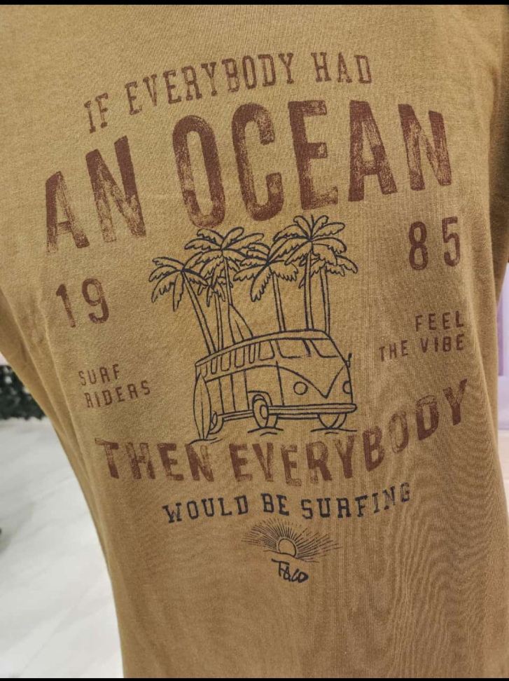 Camisa ocean 100% algodão - #3