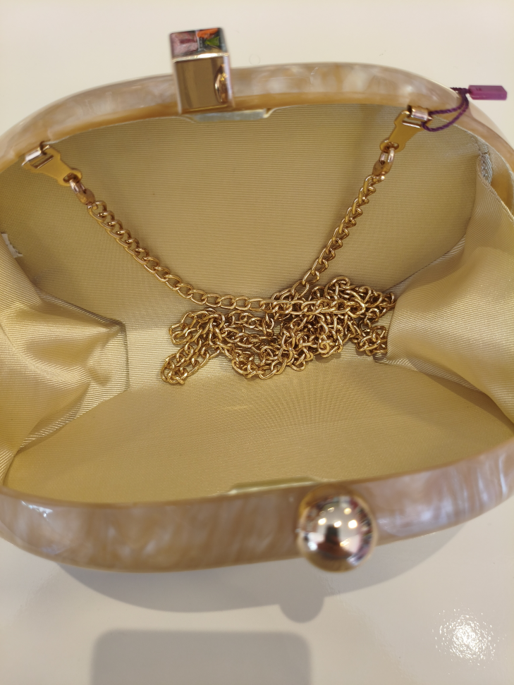 Bolsa madrepérola oval - #1