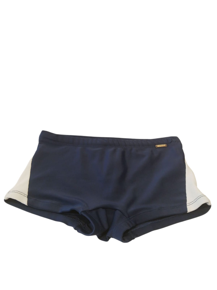 Sunga boxer com detalhes em branco juvenil - #2