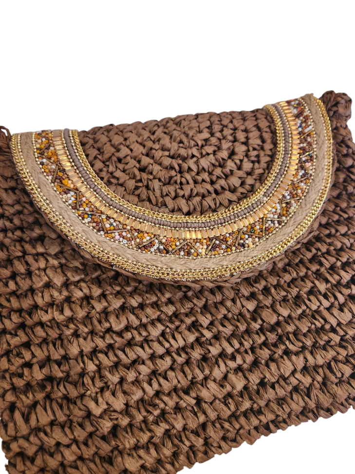Bolsa de palha Dubai - #4