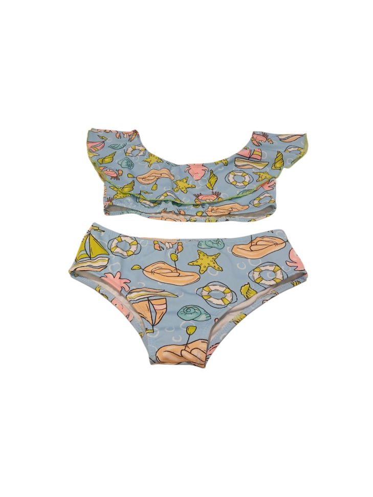 Biquíni infantil babado - #3