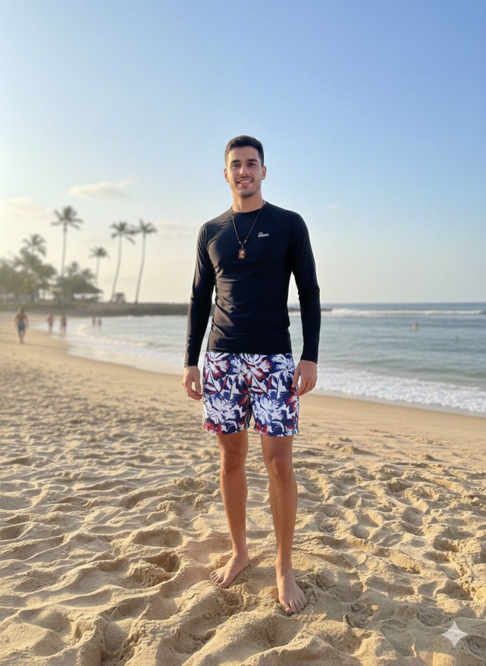 Conjunto camisa uv + bermuda - #4