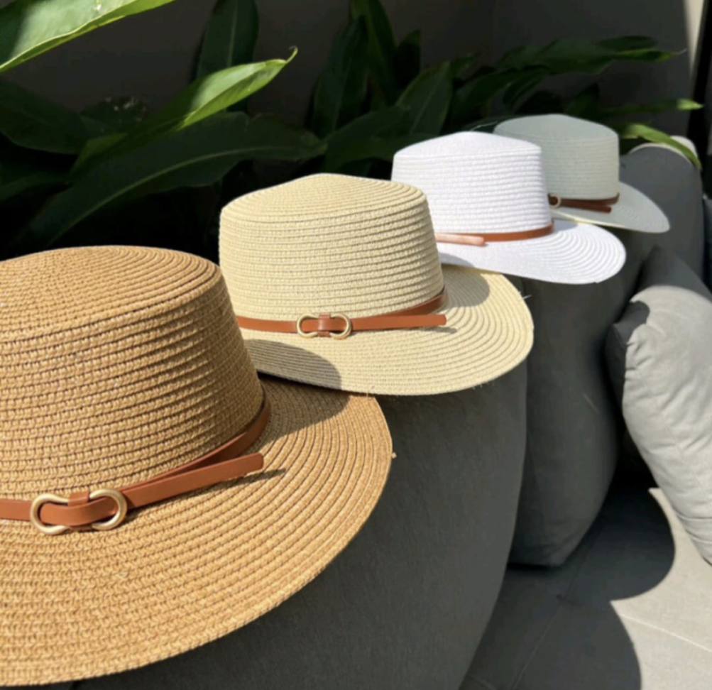 Chapéu Paris com detalhe em couro - #2