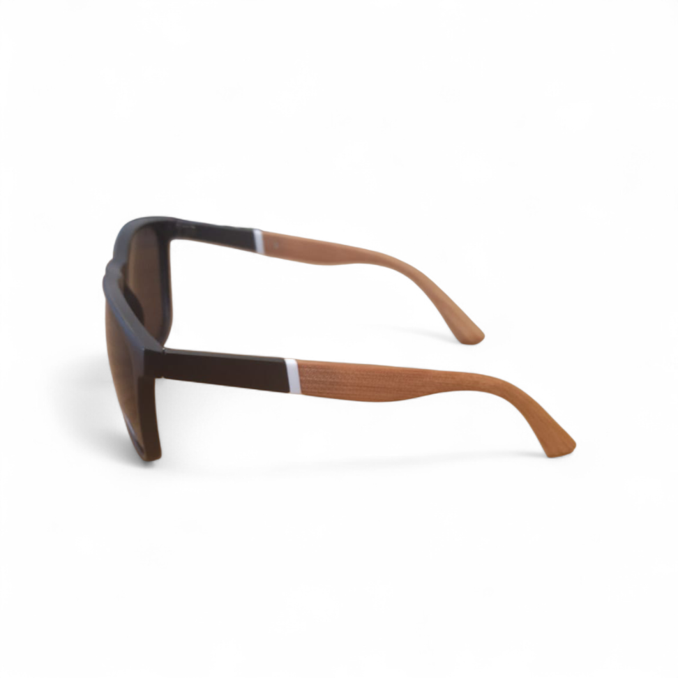 Óculos de sol haste madeira - #2
