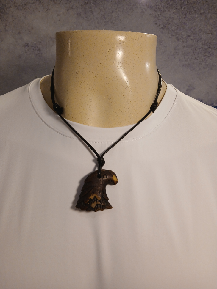Colar masculino regulável águia - #2