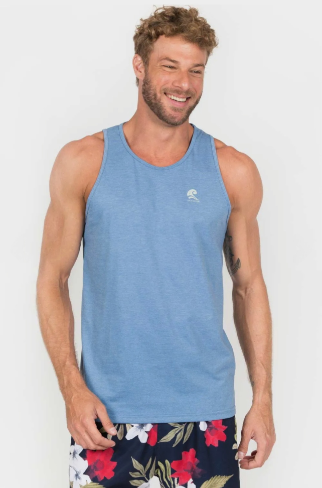 Regata masculina 100% algodão - #8